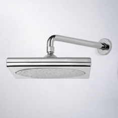 9 inch Chrome Rain Shower Head With Arm